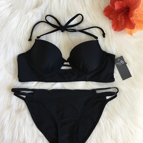 push up plunge bikini